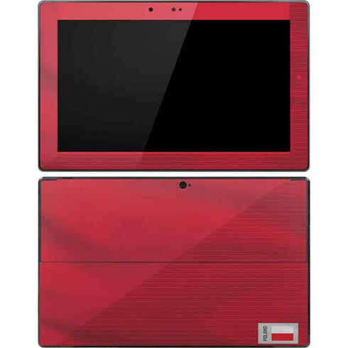 Poland Soccer Flag Surface Pro Tablet Skin